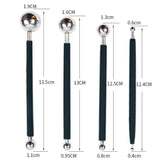 Repujadores Bola en Acero x 4